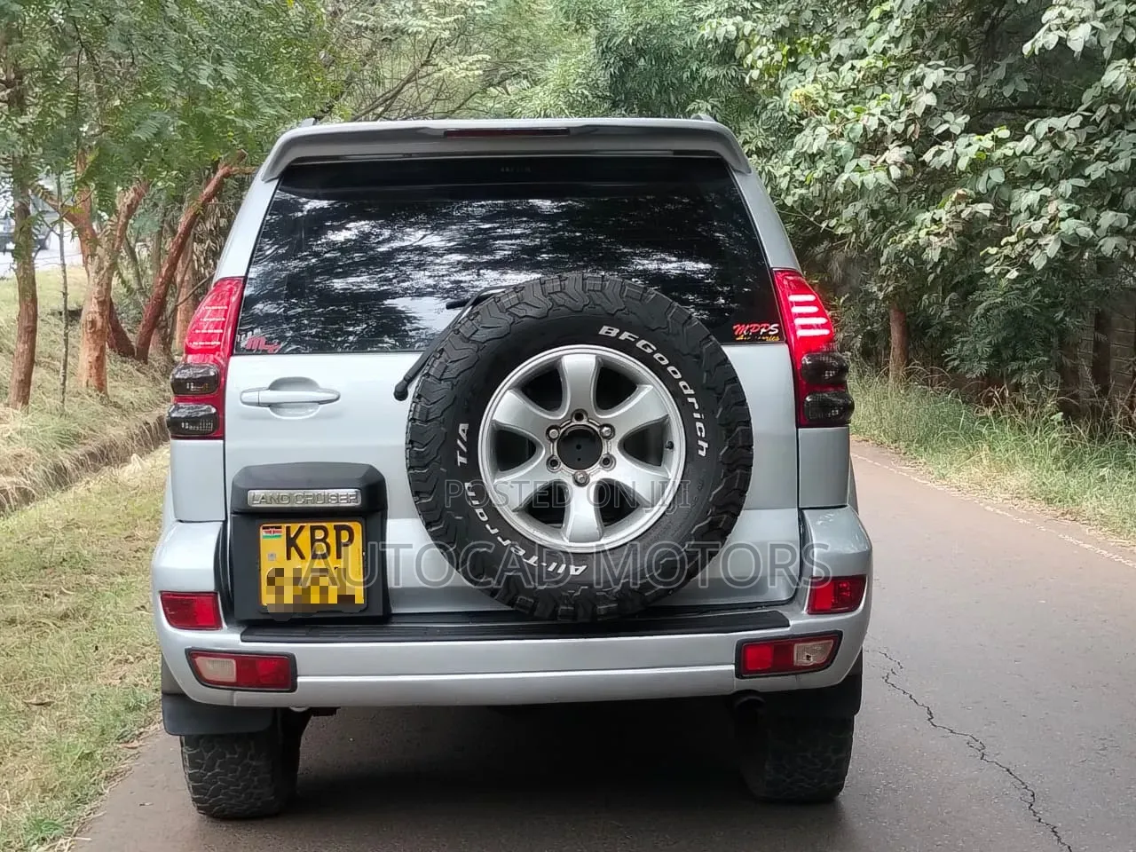 Toyota Land Cruiser Prado 2005 Silver