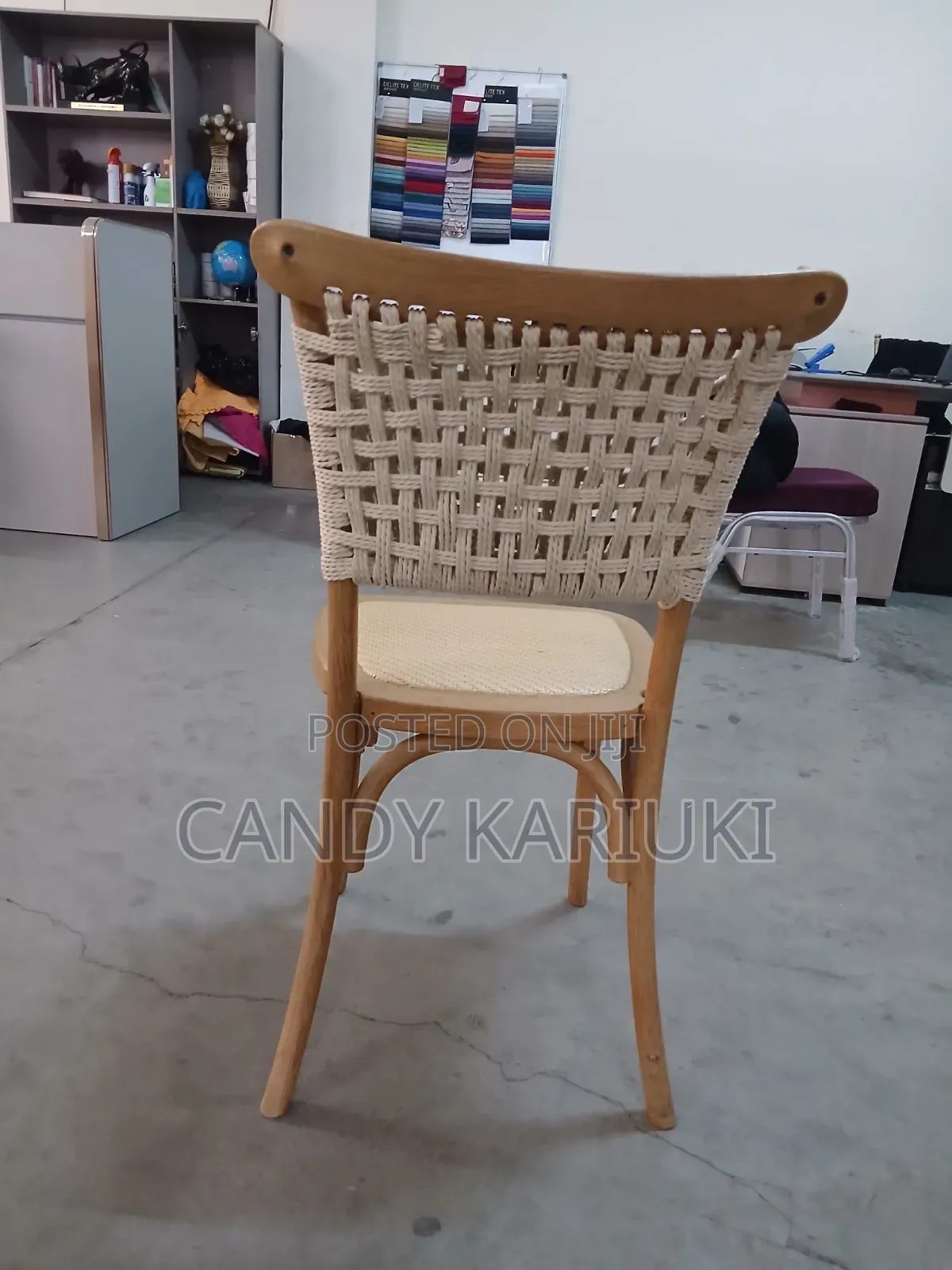 Hotel Dining Chair - Modern Woven Restaurant Chair