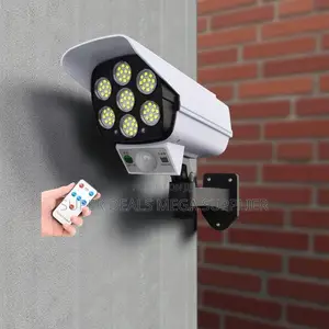 Solar Security Lights With Motion Sensor- Dummy CCTV Camera