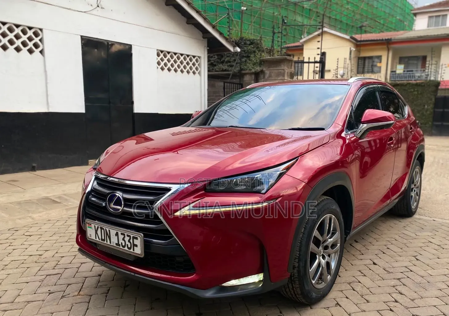 Lexus NX 2016 Red