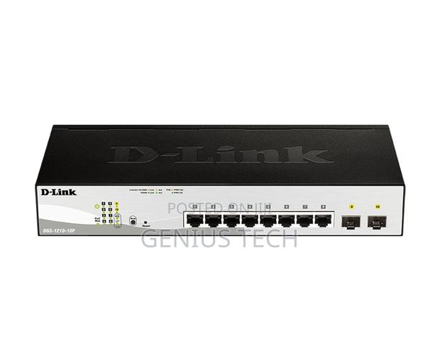 D-Link DGS-1210-10p 10-Port Gigabit Smart Managed Poe Switch