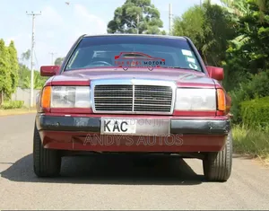 Mercedes-Benz 230E 1987 Red