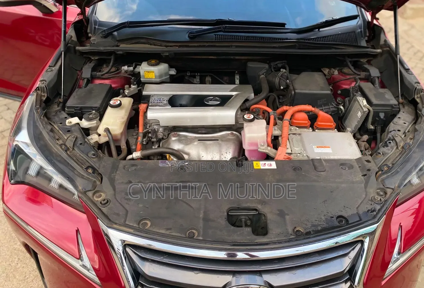 Lexus NX 2016 Red