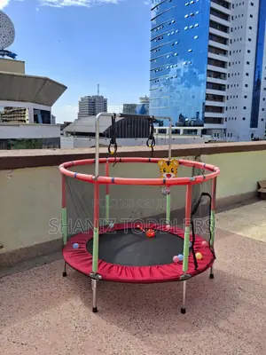 Kids Bouncing Trampoline for Indoor Outdoor Use