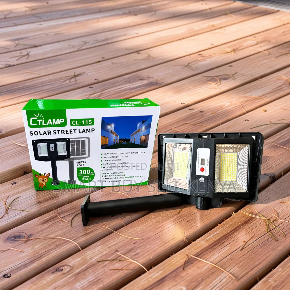 Ctlamp 300w Watts Reliable Operation Led Lighting Solar Street Light
