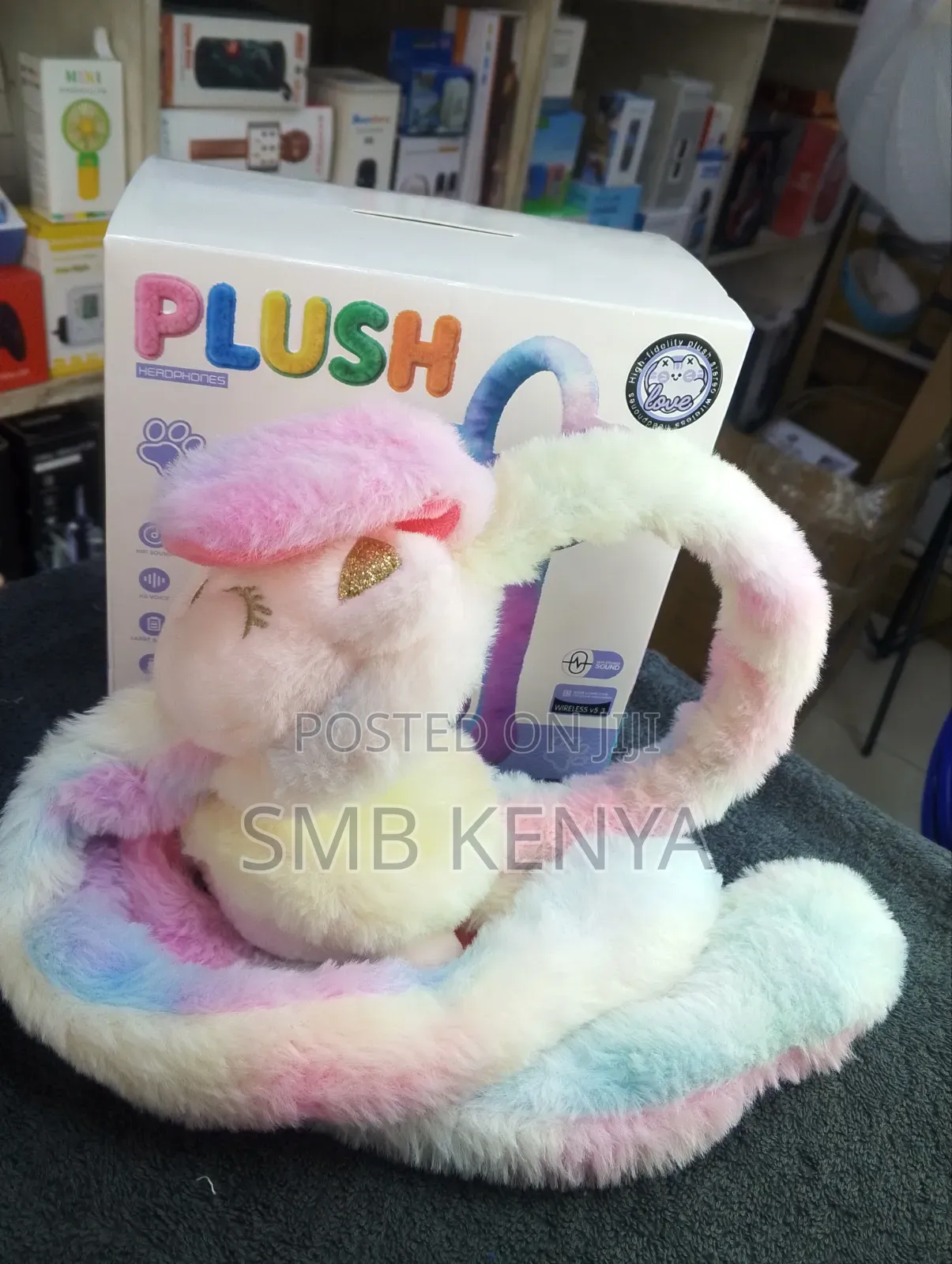 Plush Wireless Bluetooth Headphones