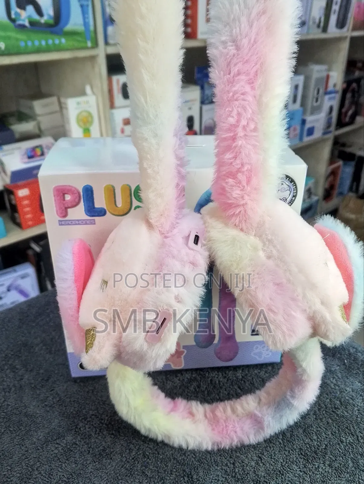 Plush Wireless Bluetooth Headphones