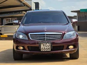 Mercedes-Benz C200 2010 Maroon
