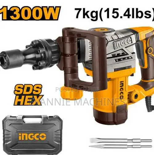 Ingco Pdb130018 Demolition Breaker 1300w 7kg