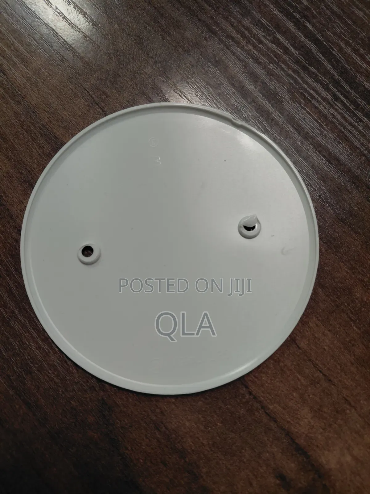 Blank Plate White Round