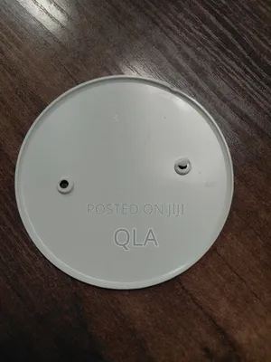 Blank Plate White Round