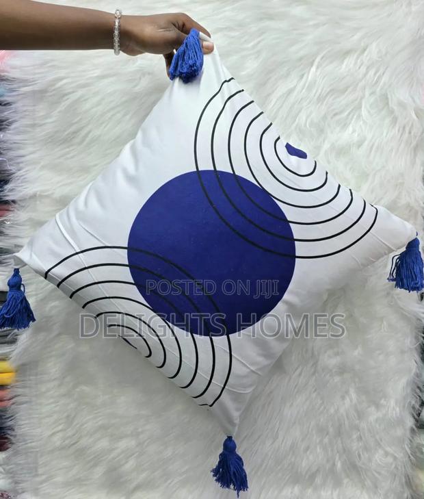 Fancy Semi-Boho Throw Pillow Covers With Tassels_sk - thumbnail 2
