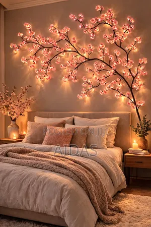 Led Cherry Blossom Tree Light – Elegant Home Décor Lighting
