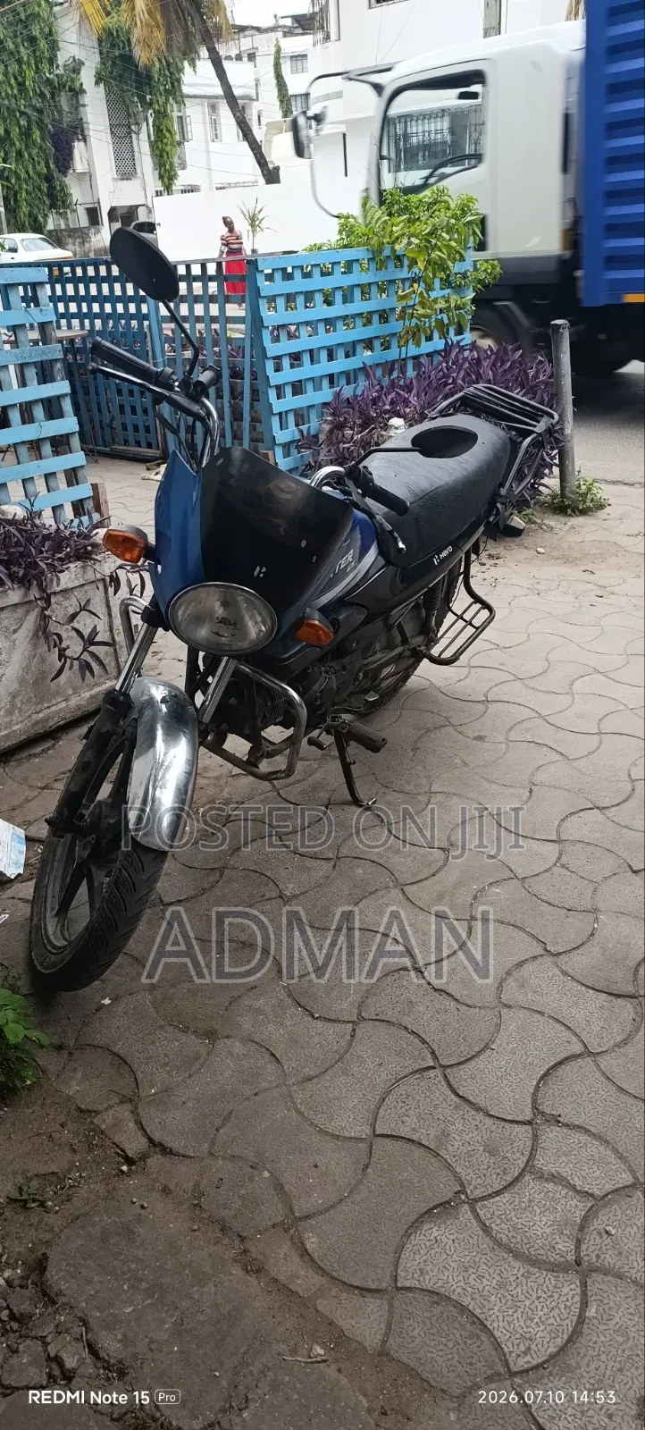 Hero Hunter 125 2023 Blue