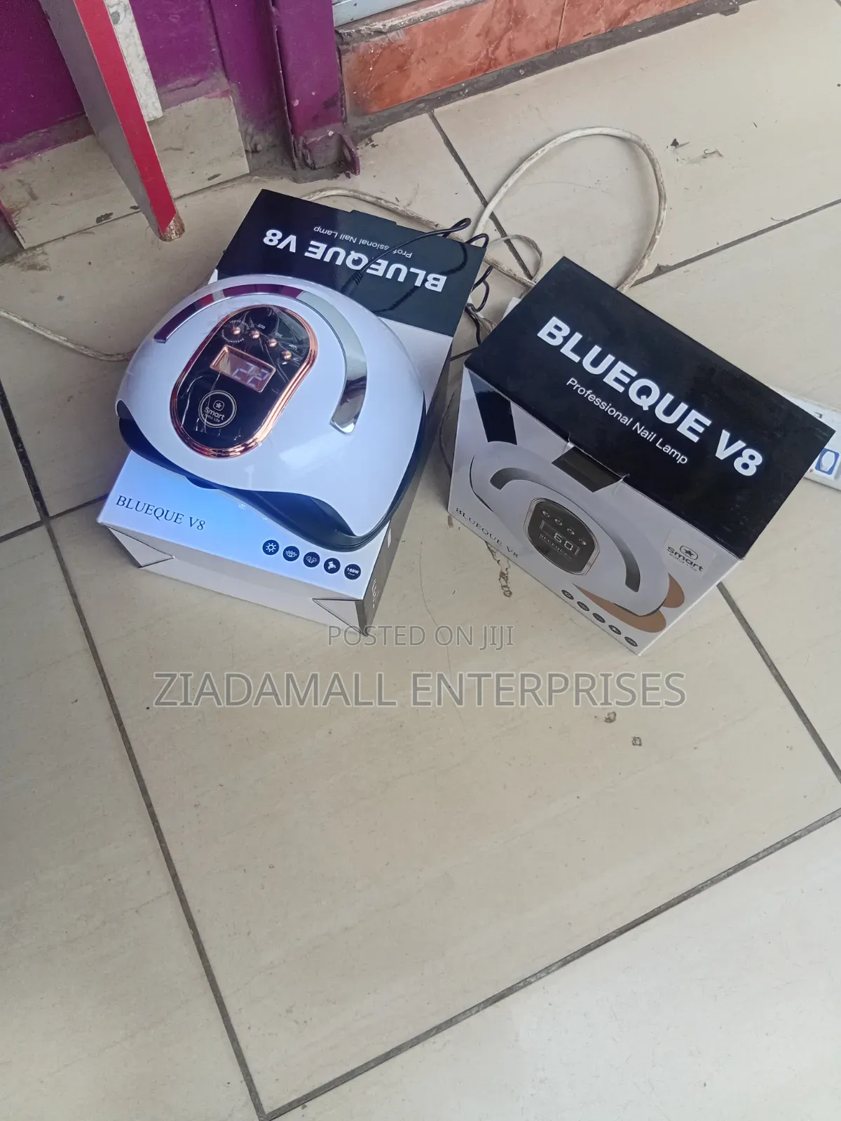 Blueque V8 Professional Uv/Led Nail Lamp – 168w