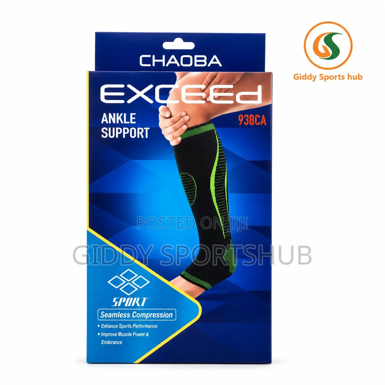 Chaoba Exceed 938ca Compression Ankle Support Sleeve
