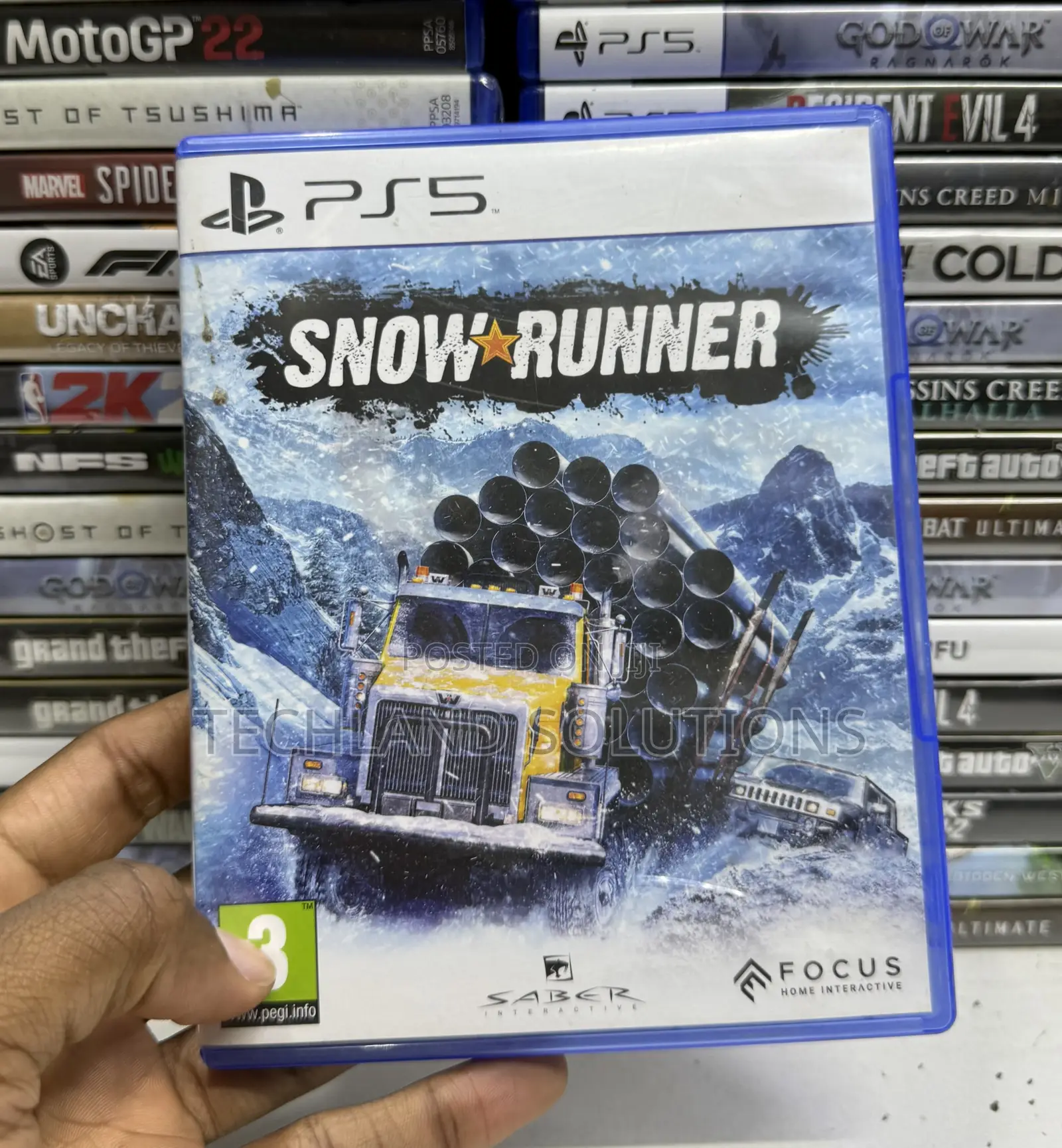 Snow Runner Ps5 Slightly Used Game
