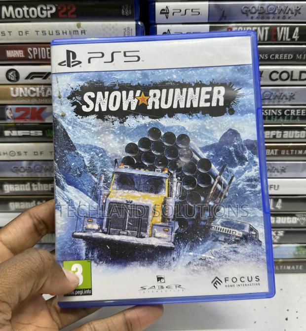 Snow Runner Ps5 Slightly Used Game - main view
