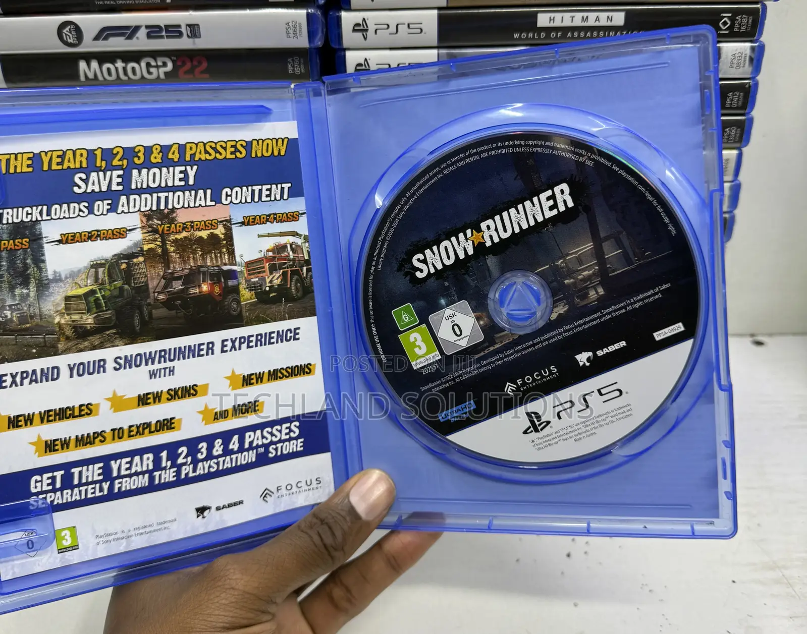 Snow Runner Ps5 Slightly Used Game