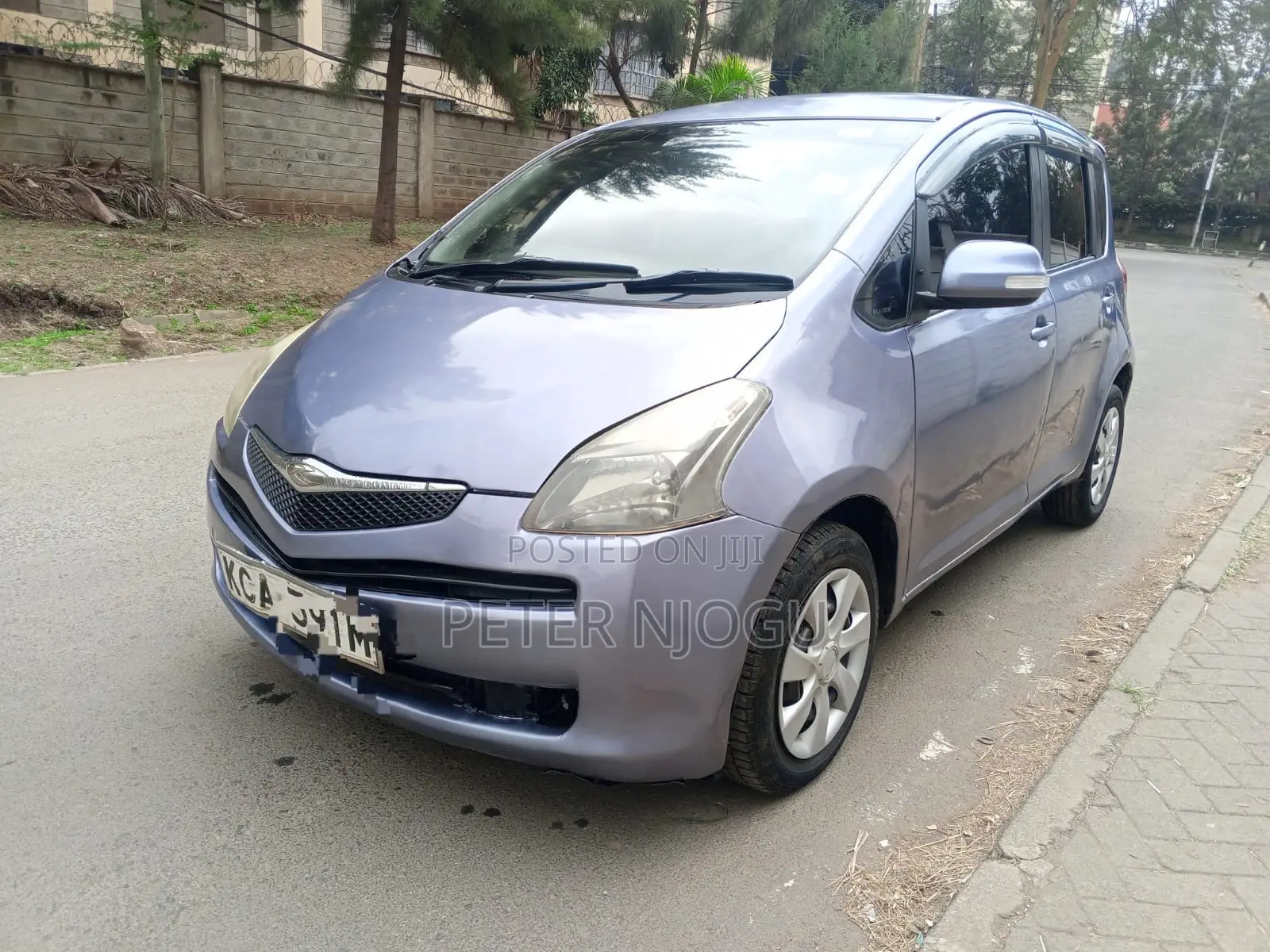 Toyota Ractis 2009 Blue