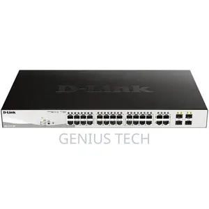 D-Link DGS-F1210-26ps-E 24-Port Gigabit Managed Poe+ Switch