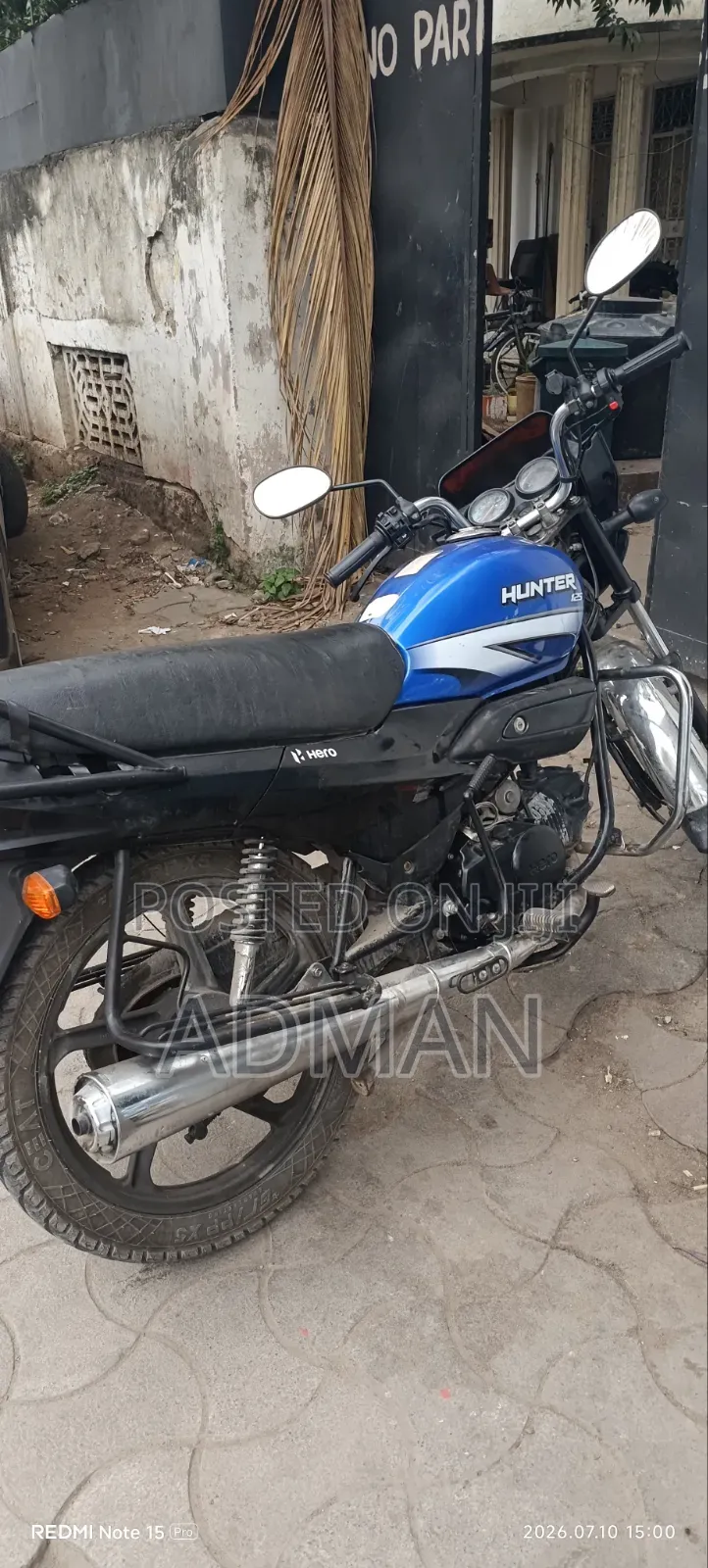 Hero Hunter 125 2023 Blue