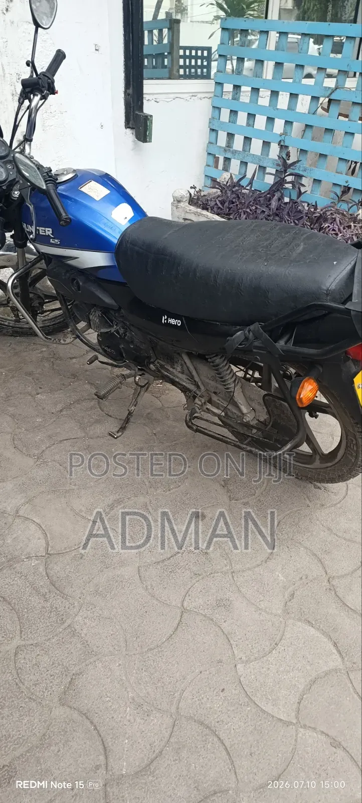 Hero Hunter 125 2023 Blue