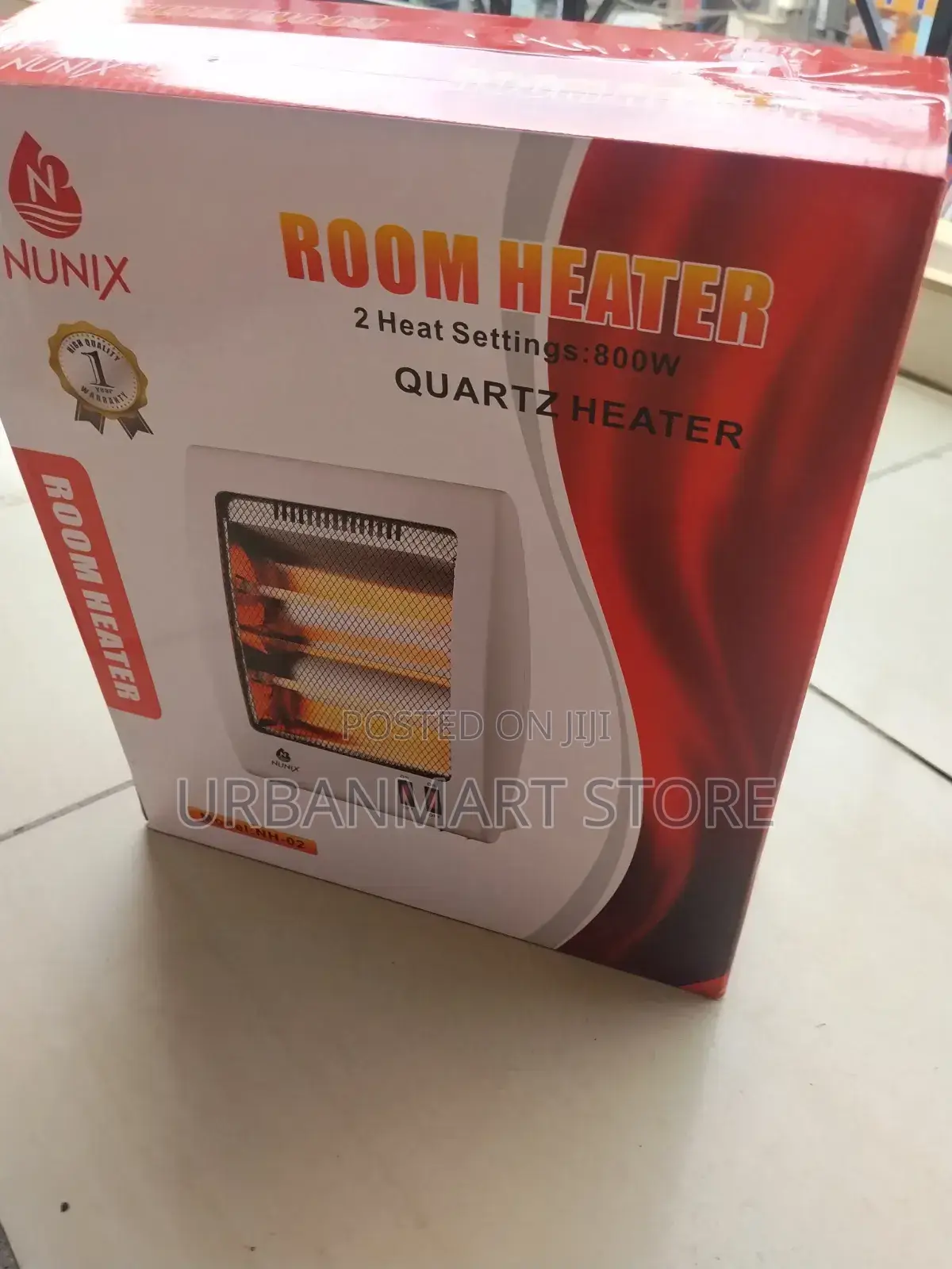 Nunix Nh-02 Compact Electric Room Heater for Home and Office