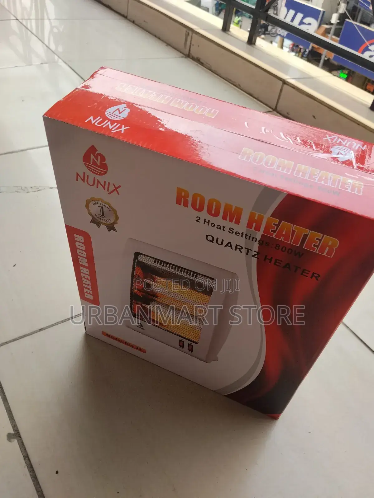 Nunix Nh-02 Compact Electric Room Heater for Home and Office