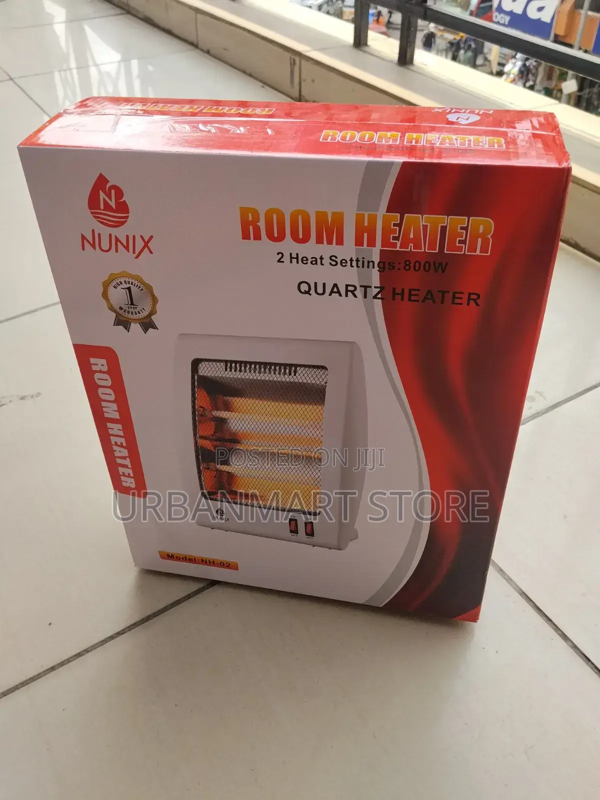 Nunix Quartz Heater for Bedroom, Office and Living Room