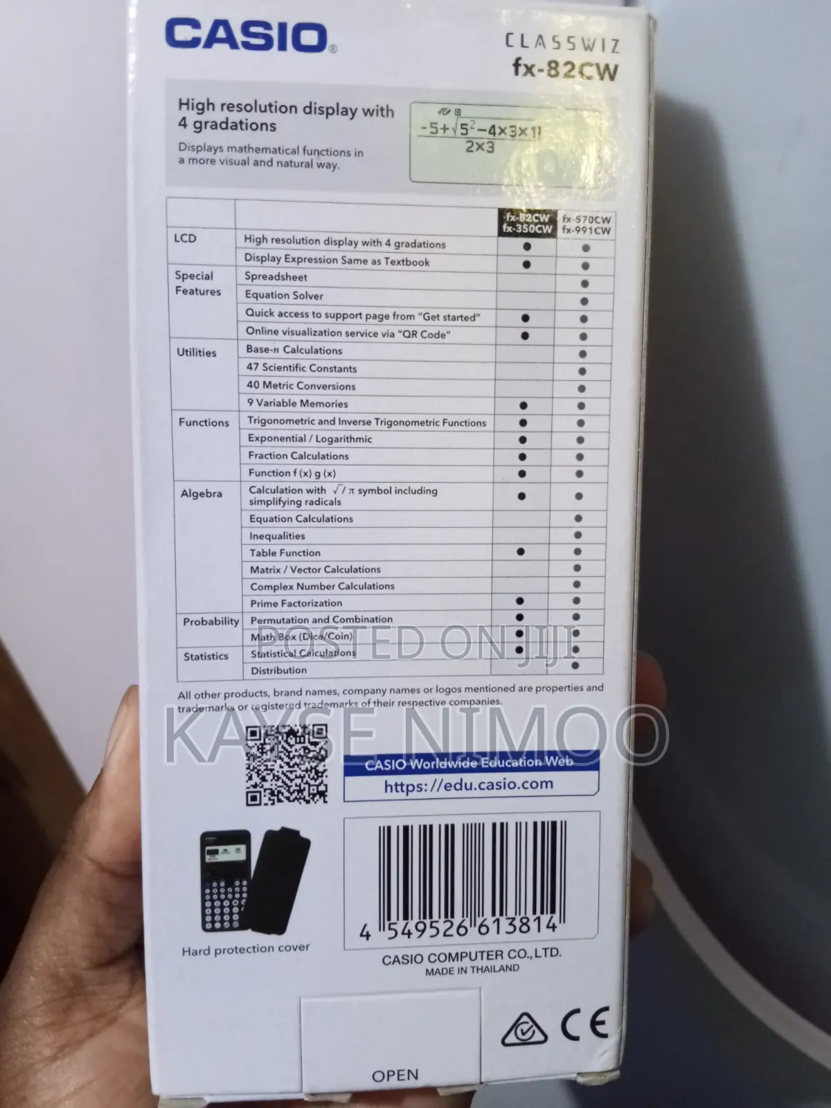 Casio Fx 82cw Calculator
