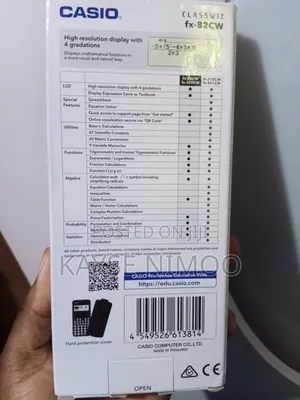 Casio Fx 82cw Calculator