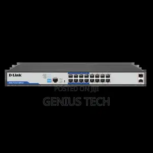 D-Link DGS-F1210-18ps-E 16-Port Gigabit Smart Managed Poe+ Switch