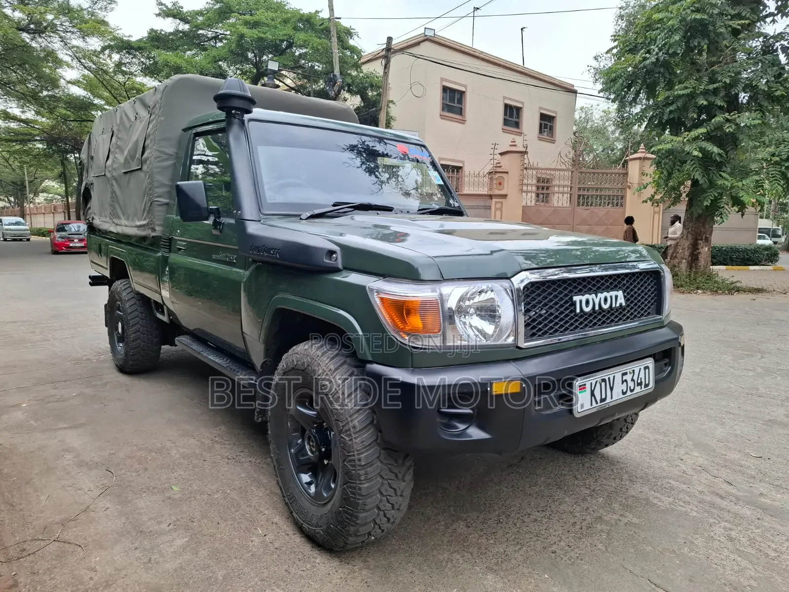 Toyota Land Cruiser 79 Series 2017 Green