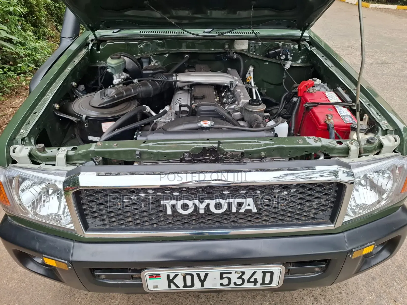Toyota Land Cruiser 79 Series 2017 Green
