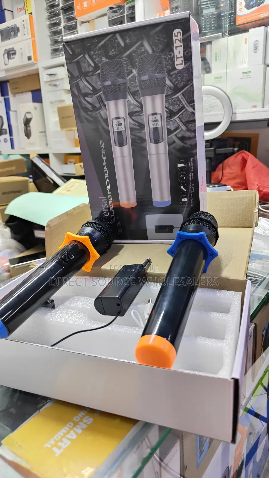 Rechargeable Lt-125 Wireless Microphone System