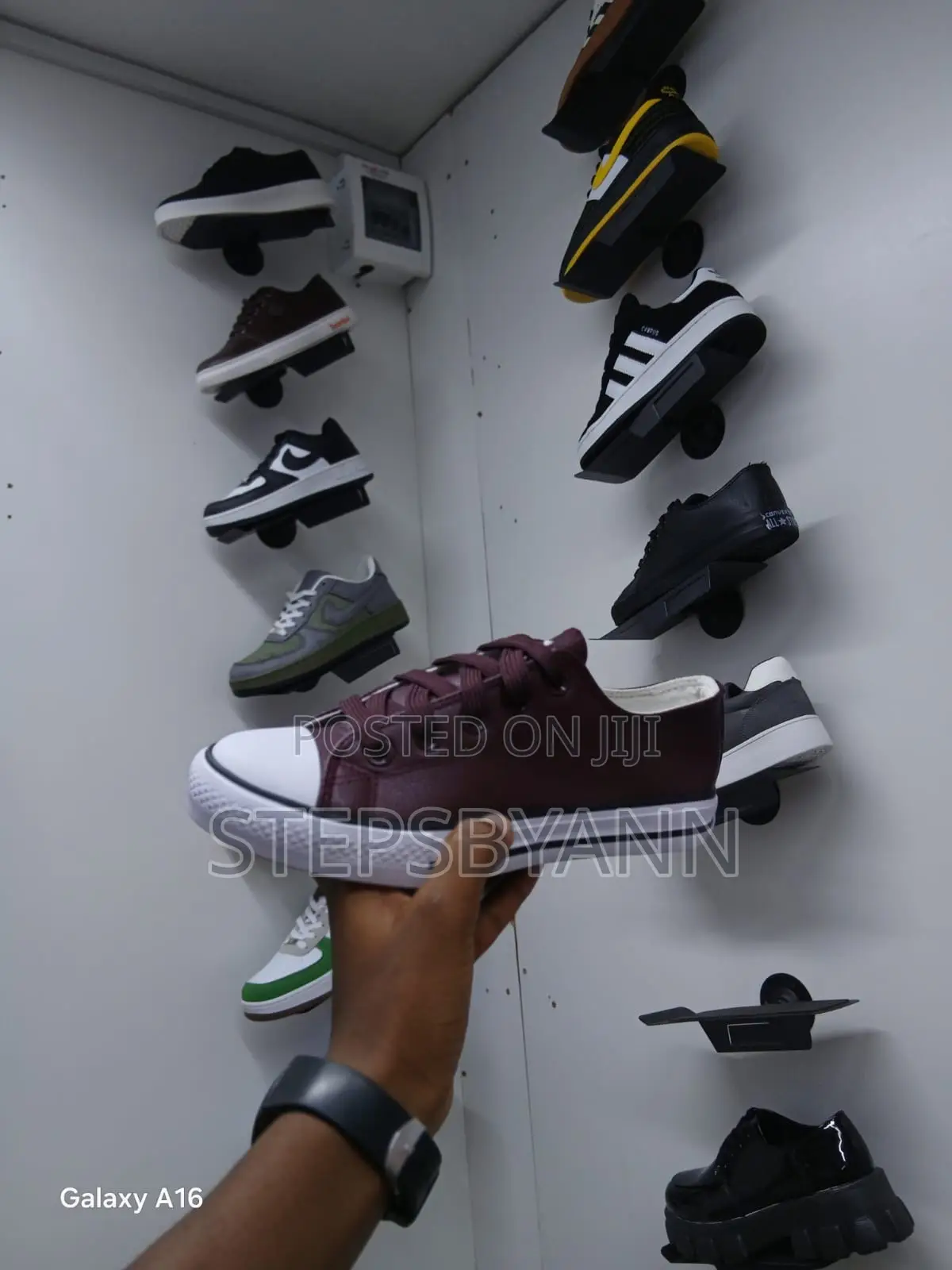 Leather Converse