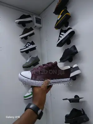Leather Converse