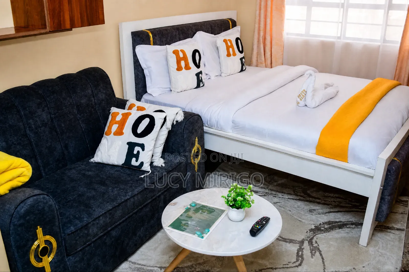 Furnished Studio Airbnb in Lake View for Rent