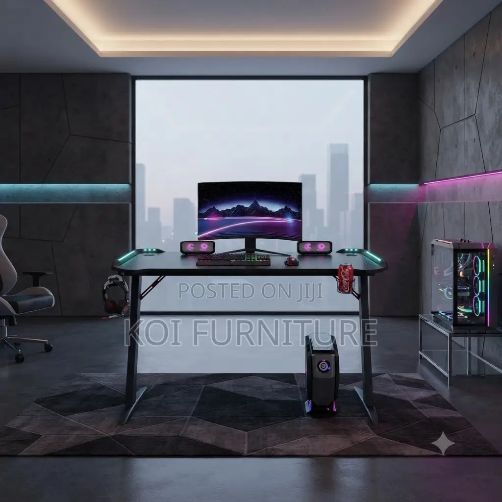 Office Desk; Design Z Shaped Computer Desk