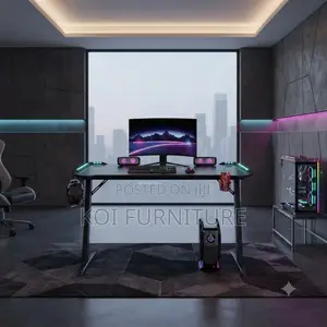 Office Desk; Design Z Shaped Computer Desk