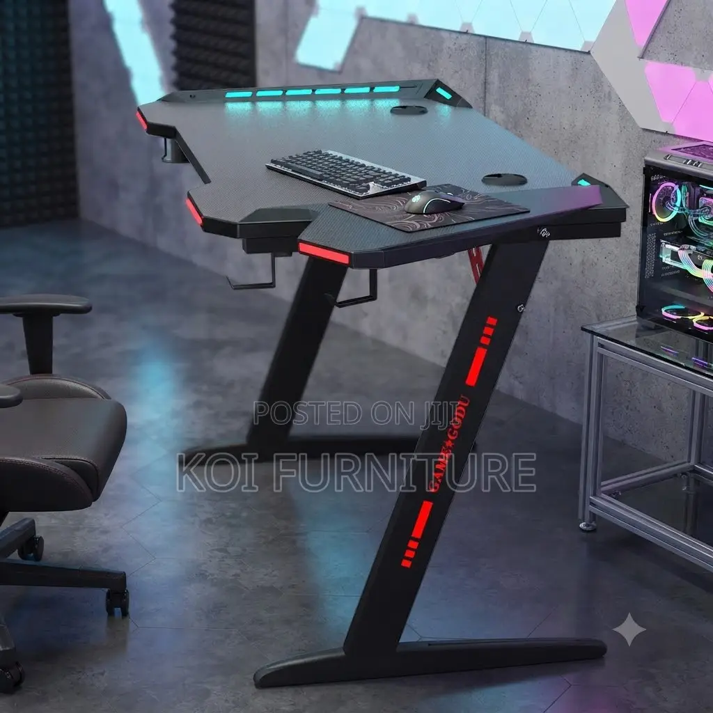 Office Desk; Design Z Shaped Computer Desk