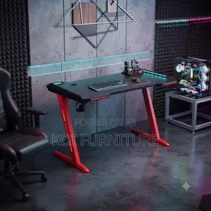 Office Desk; Design Z Shaped Computer Desk