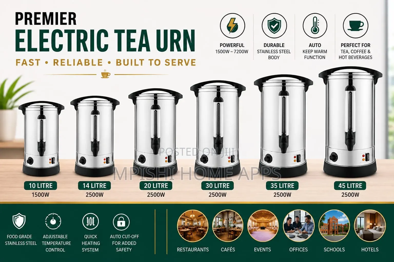 Premier Electric Tea Urn