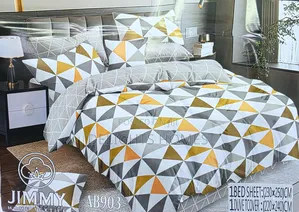 6pc)Flowered Double Sided Cotton Duvet Covers_sk