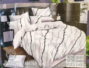 6pc)Flowered Double Sided Cotton Duvet Covers_sk