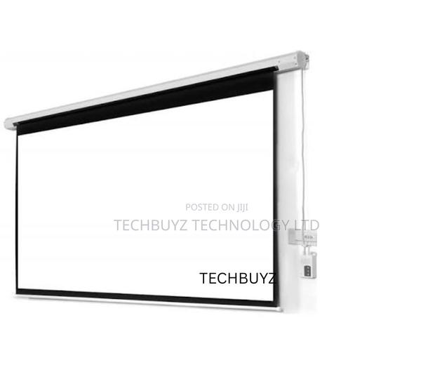 200m Manual Projector Screen 200 X 200 - main view