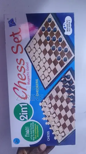 Magnetic Chess Board Medium Size 2 in 1