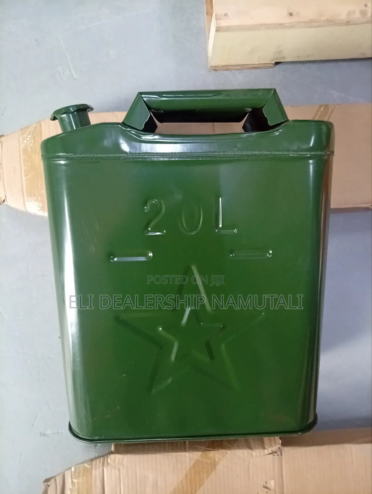 Multi-Purpose Steel Jerry Can for Vehicles, Generators Machinery