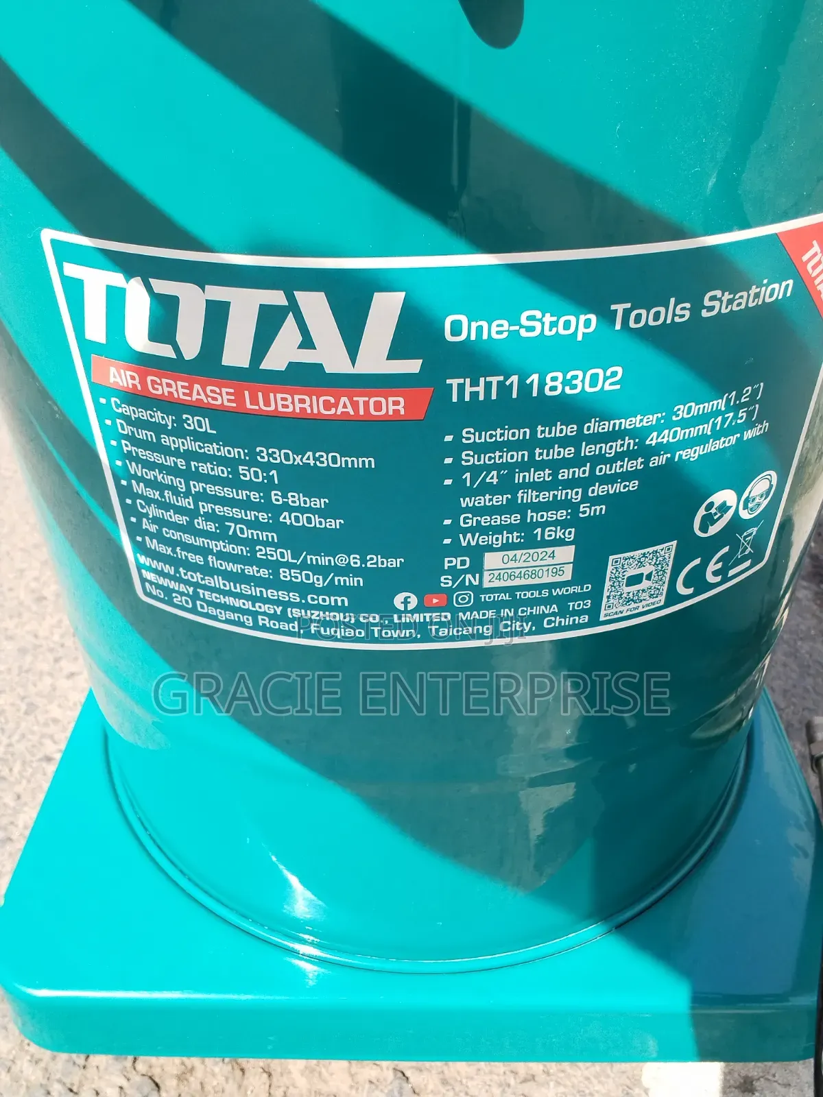 Total Air Grease Lubricator/ Lubricant